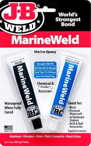 J-B Weld 8272 MarineWeld Marine Epoxy - 2 oz.