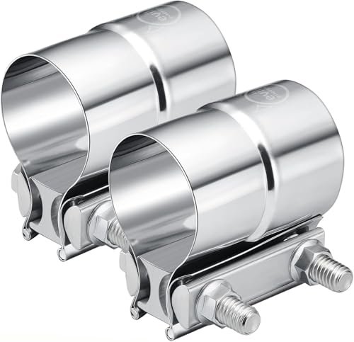 EVIL ENERGY 2.0'' Exhaust Clamp, Lap Joint Stainless Steel...