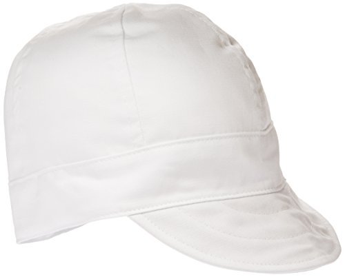 Lapco Lap 6CW 7 3/8 6-Panel Welder's White Caps