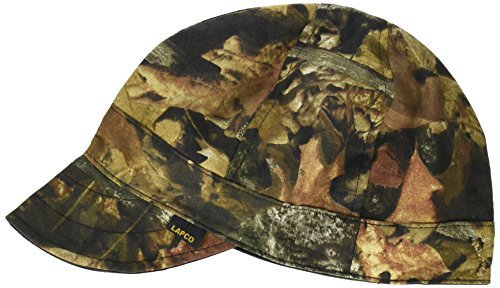 Lapco Lap CC-7 3/8 6-Panel Welder's Caps, 100% Cotton Camo