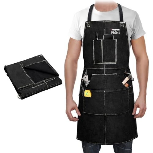 ARCCAPTAIN Leather Welding Work Apron 24