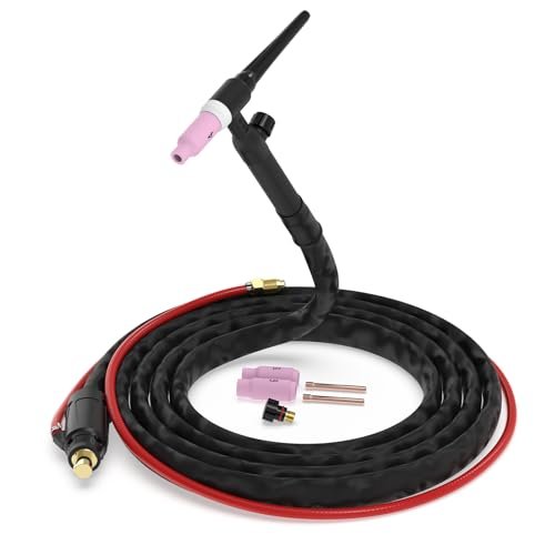 YESWELDER TIG Welding Torch WP-17V 13ft 150Amp Air Cooled