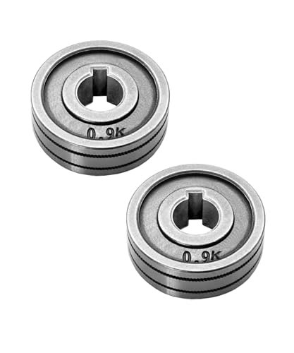 2Pcs Drive Rolls Fits For Lincoln Pro MIG 140 Knurled