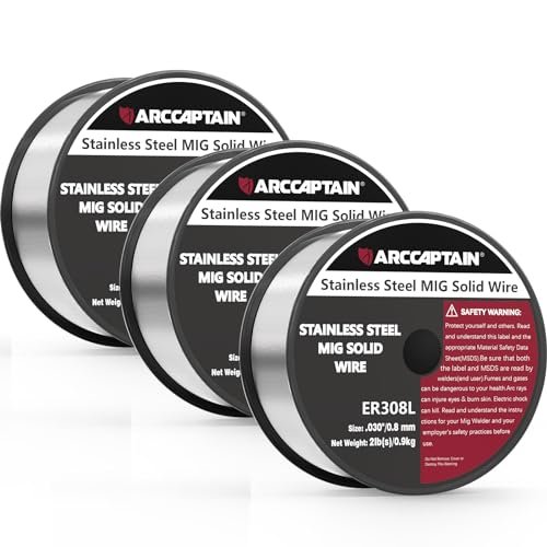 ARCCAPTAIN Stainless Steel MIG Solid Wire ER308L,...