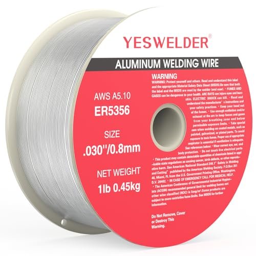 YESWELDER Magnesium Aluminum Welding Wire, ER5356 .030-Inch...