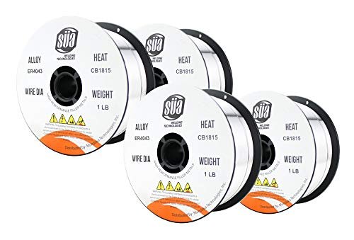 SÜA - ER4043 - MIG Aluminum Welding Wire 0.035'' Spools