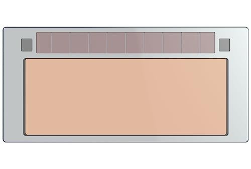 Tefuawe 2x4 1/4 Gold Automatic Welding Lens, Variable Shade...