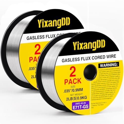 2 Packs 035 Flux Core Welding Wire, E71T-GS Gasless