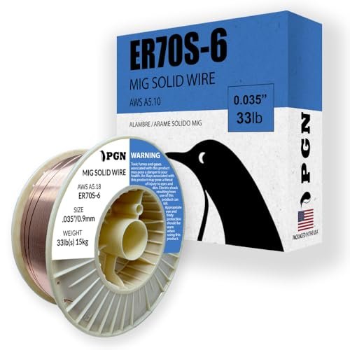 PGN Solid MIG Welding Wire - ER70S-6 .035 33lb Spool