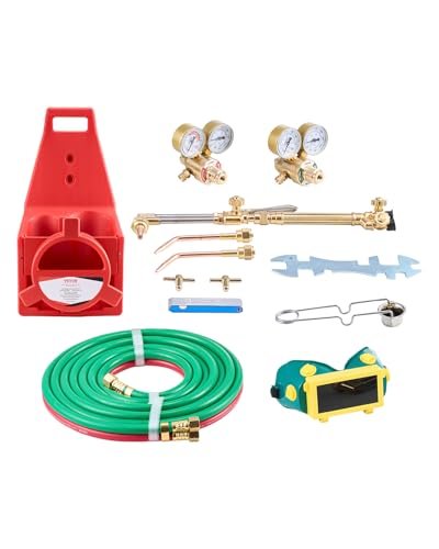 VEVOR Oxygen Acetylene Torch Kit, Gas Welding Cutting...