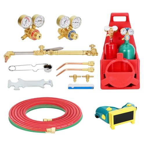 MIU-1516 Portable Oxygen Acetylene Torch Kit with Gas Tank