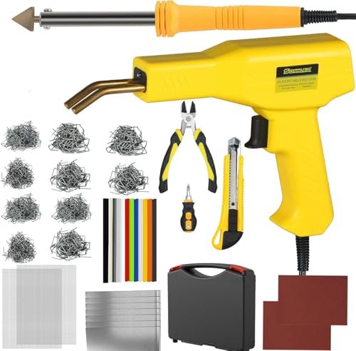 Plastic Welder, 2 in 1 Plastic Welding SONNLER Hot Stapler
