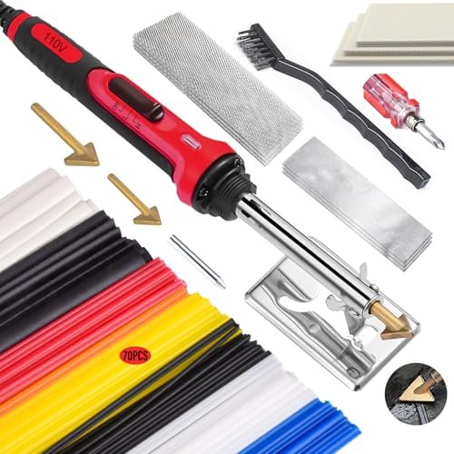 150W Plastic Welder Kit, 3-Speed Temperature Control Repair...