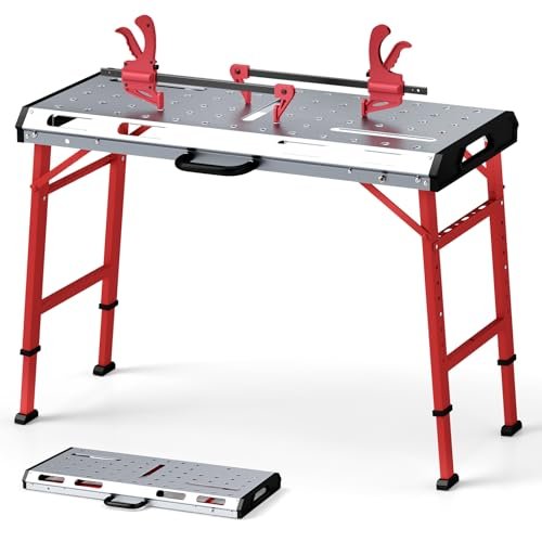 Goplus Portable Welding Table, 42