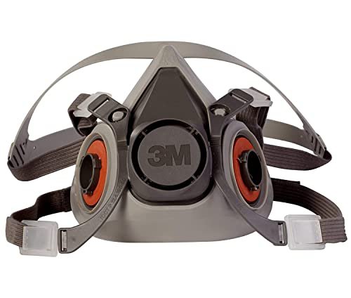 3M Half Facepiece Reusable Respirator 6200, NIOSH, Medium