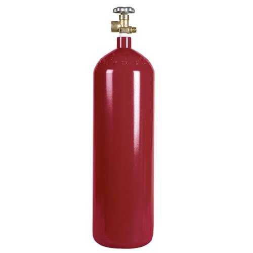 New 60 cu ft Steel Argon Gas Cylinder CGA580 Valve