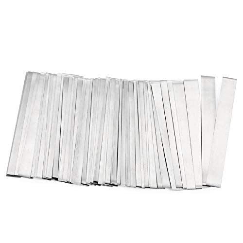 SHONAN Pure Nickel Strip 99.6% Nickel, 2 Inches 50 Pcs