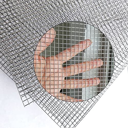 Upgraded 2PACK SS Wire Mesh, 4 Mesh 12x24 Welded Valchoose