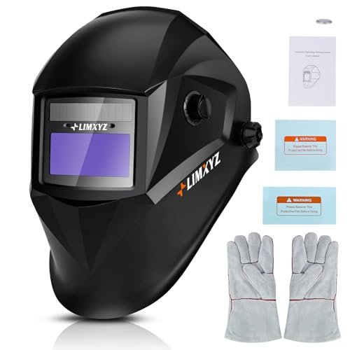 Welding Helmet Auto Darkening,True Color Welding Hood Solar...