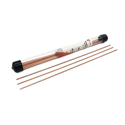 Fox Alloy 20pcs Copper Brazing Rods BCuP-2 2mm Self Fluxing