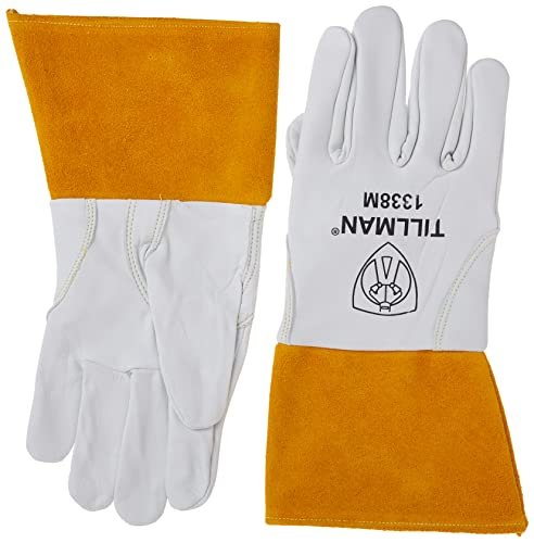 1338M Goatskin Tig Glove4 Cuff-Cd Medium by Tillman
