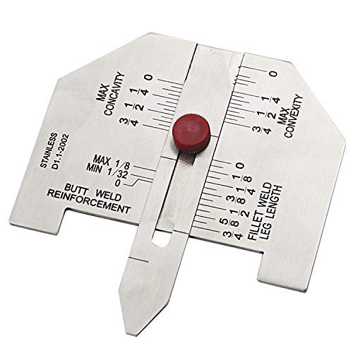 SagaSave Weld Size Weld Gauge 3.14 * 2.99 Inch Fillet
