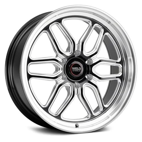 Weld Performance S153 Laguna 6 Drag Custom Gloss Black Wheel