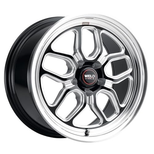 Weld - S107 17X11 Laguna 5X127 ET-44 Gloss Black MIL