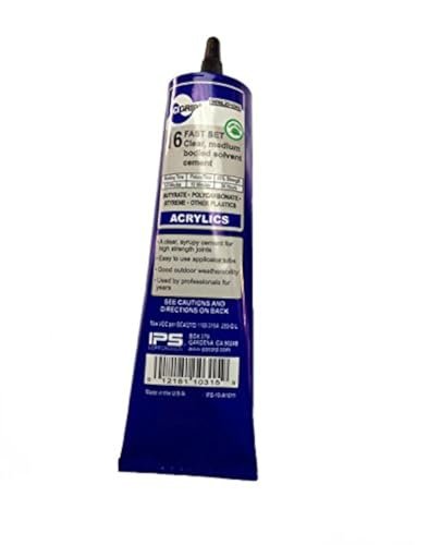 SCIGRIP 10315 16 Acrylic Plastic Cement, Low-VOC,...