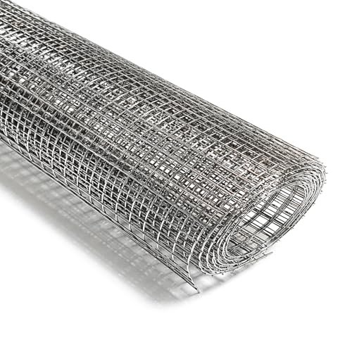 SUPERETON Stainless Steel Welded Wire Mesh, 1/4 Inch 2 Pack