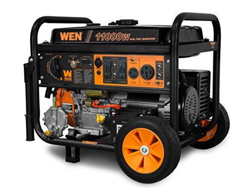 WEN 11,000-Watt 120V/240V Dual Fuel Portable Generator...