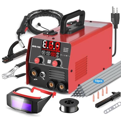 XR MARKET 160Amp 3 IN 1 Welder, Flux Core MIG