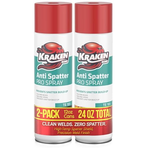 Kraken Bond Anti Spatter Welding Spray - 12oz 2 Pack