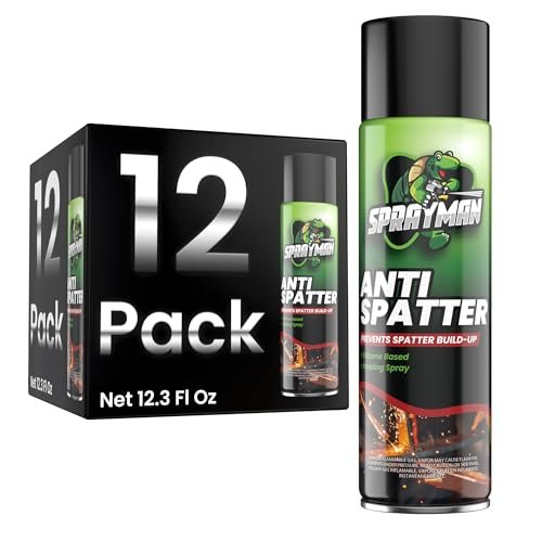 Sprayman Anti Spatter Welding Spray - (12x12.3 oz) MIG TIG