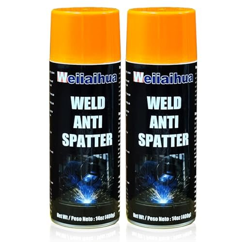 Weiiaihua Anti Spatter Welding Spray (2x14 Oz.), TIG MIG...