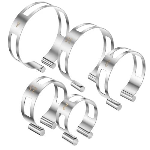 Hicarer 5pcs Exhaust Pipe Tacking Band 2'' Stainless Steel...