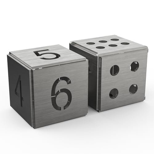 Stainless Steel Welding Practice Kit, 2pcs Cube Dice...