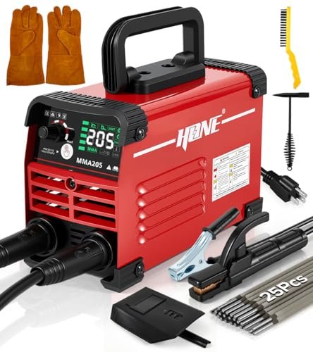 HONE Stick Welder 110v, Upgraded 205Amp Mini Welding Machine