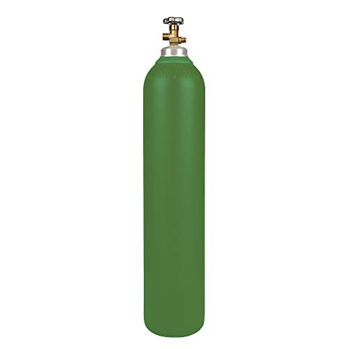 80 cu ft Steel Oxygen Cylinder - CGA540 Valve