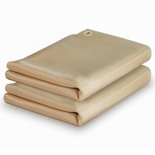 YESWELDER Heavy Duty Fiberglass Welding Blanket，2 Pack...
