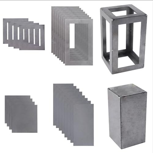 Welding Practice Kit，24-Piece 3x5” Welding Coupons with...