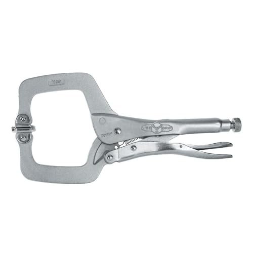 IRWIN VISE-GRIP Original Locking C-Clamp with Swivel Pads,...