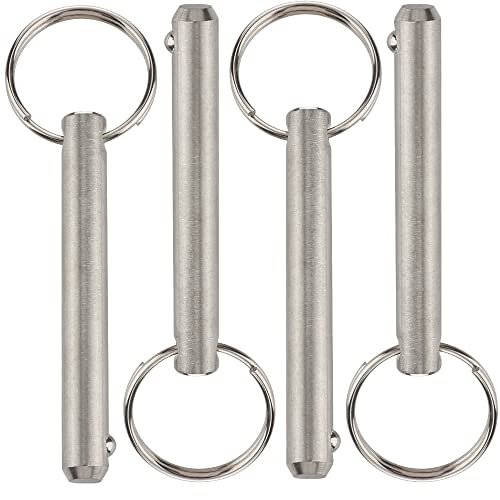 4 Pcs Long Quick Release Pin, Diameter 3/8 inch
