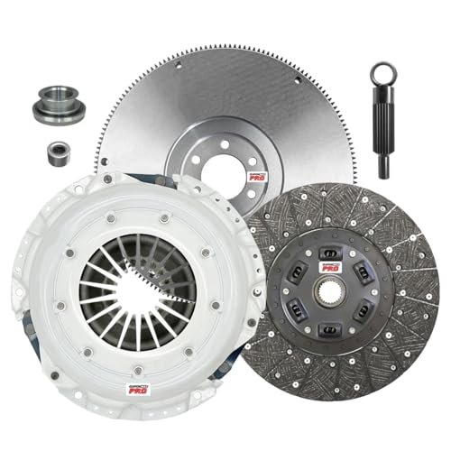 ClutchMaxPRO Heavy Duty OEM Clutch Kit with Flywheel...