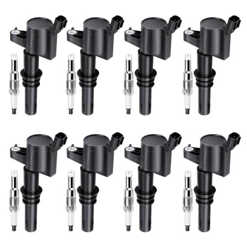 5.4 5.4L V8 Ignition Coils Pack SP546 Iridium Spark Plugs