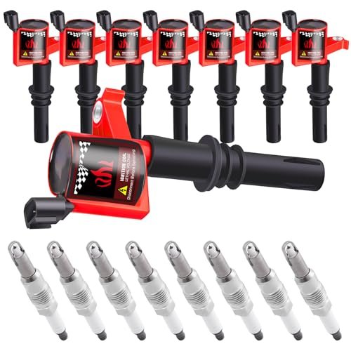 B4B BANG 4 BUCK Set of 8 Coils Plugs Ford