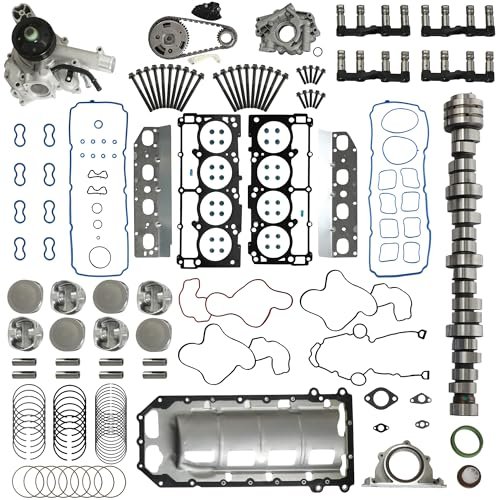 5.7 HEMI MDS Engine Rebuild Overhaul Kit Lifters Camshaft...