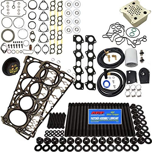 6.4L Revive Kit #4 w/ARP Studs Head Gaskets Oil Cooler