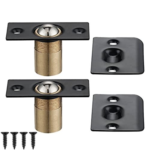 JQK Closet Door Ball Catch Hardware, Stainless Adjustable...