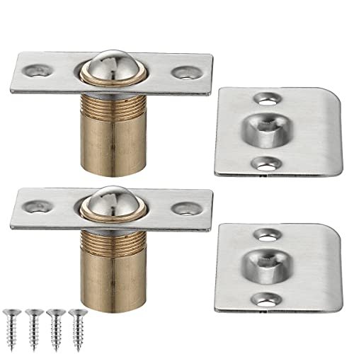 JQK Closet Door Ball Catch Hardware, Stainless Steel...